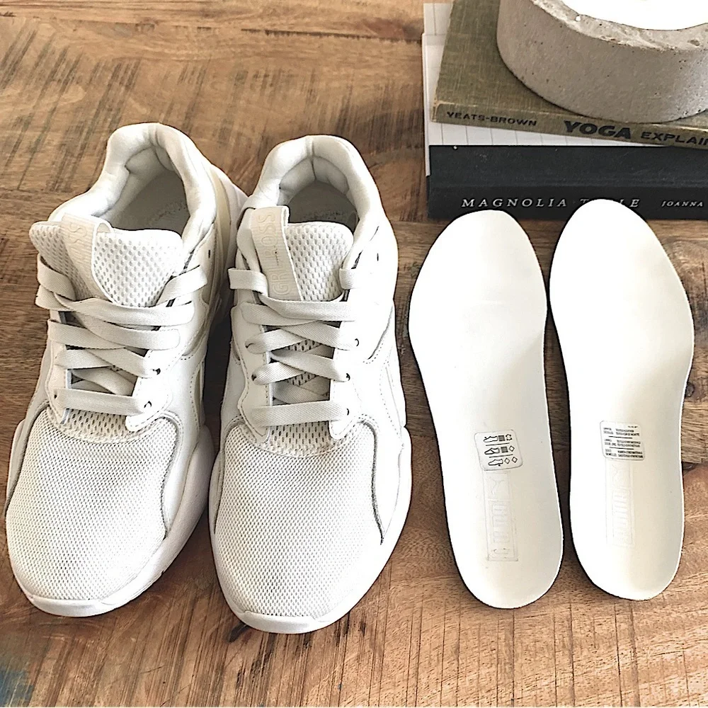 Puma Nova GRL BOSS Women’s Sneakers Size 8 Color Marshmallow